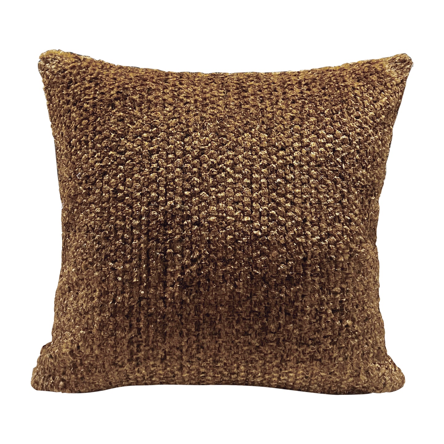 Violet Linen Botany Faux Fur Patern Decorative Accent Throw Pillow Cover