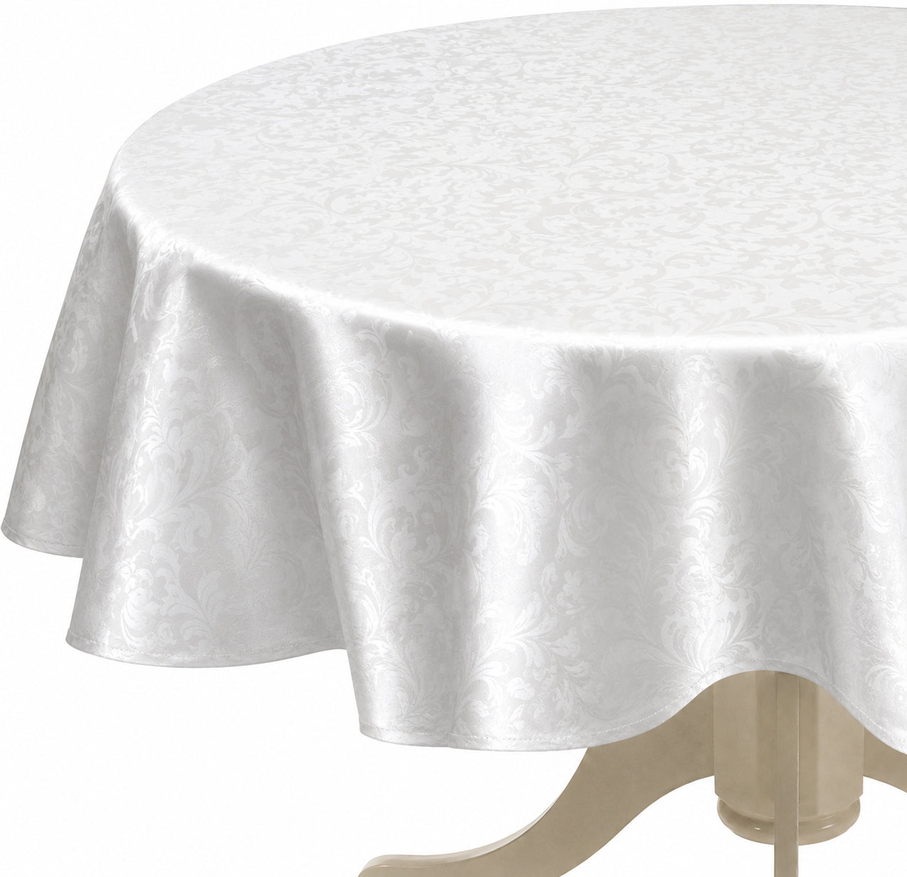 Violet Linen Signature Floral Patern Tablecloths