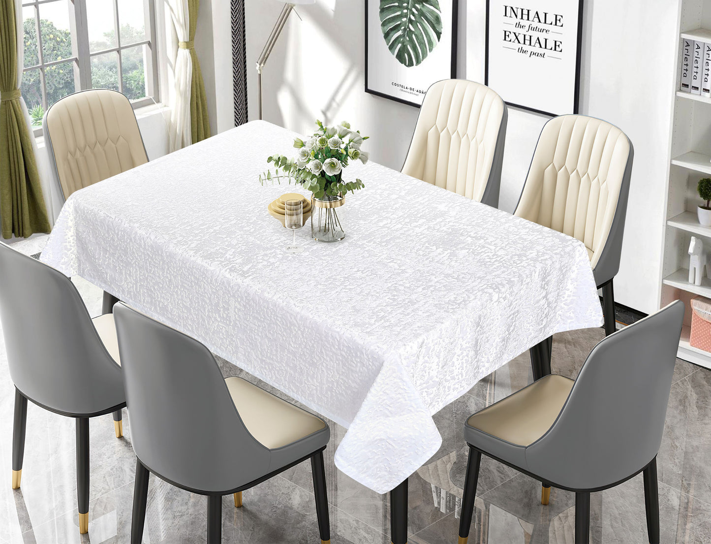 Velveteen Velour Solid Pattern Tablecloths