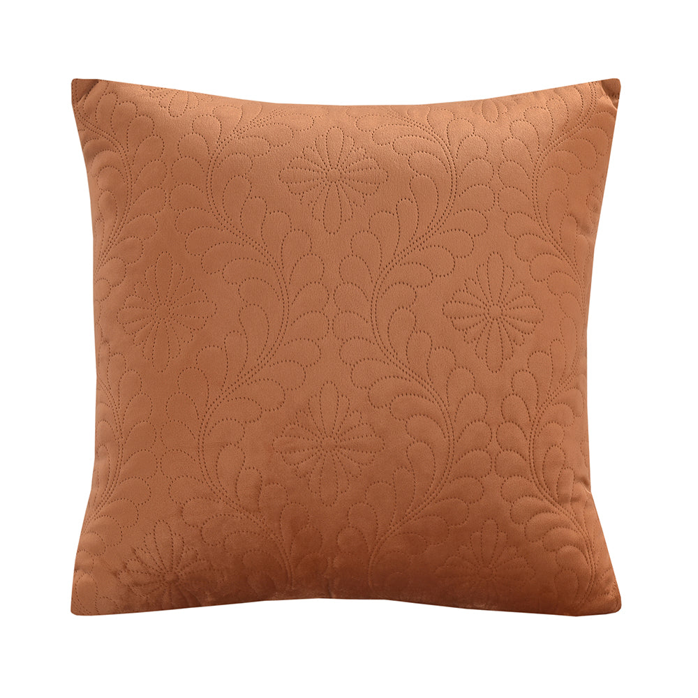 Mosaic Quilted Damask Pattern Decorative Accent Throw Pillow