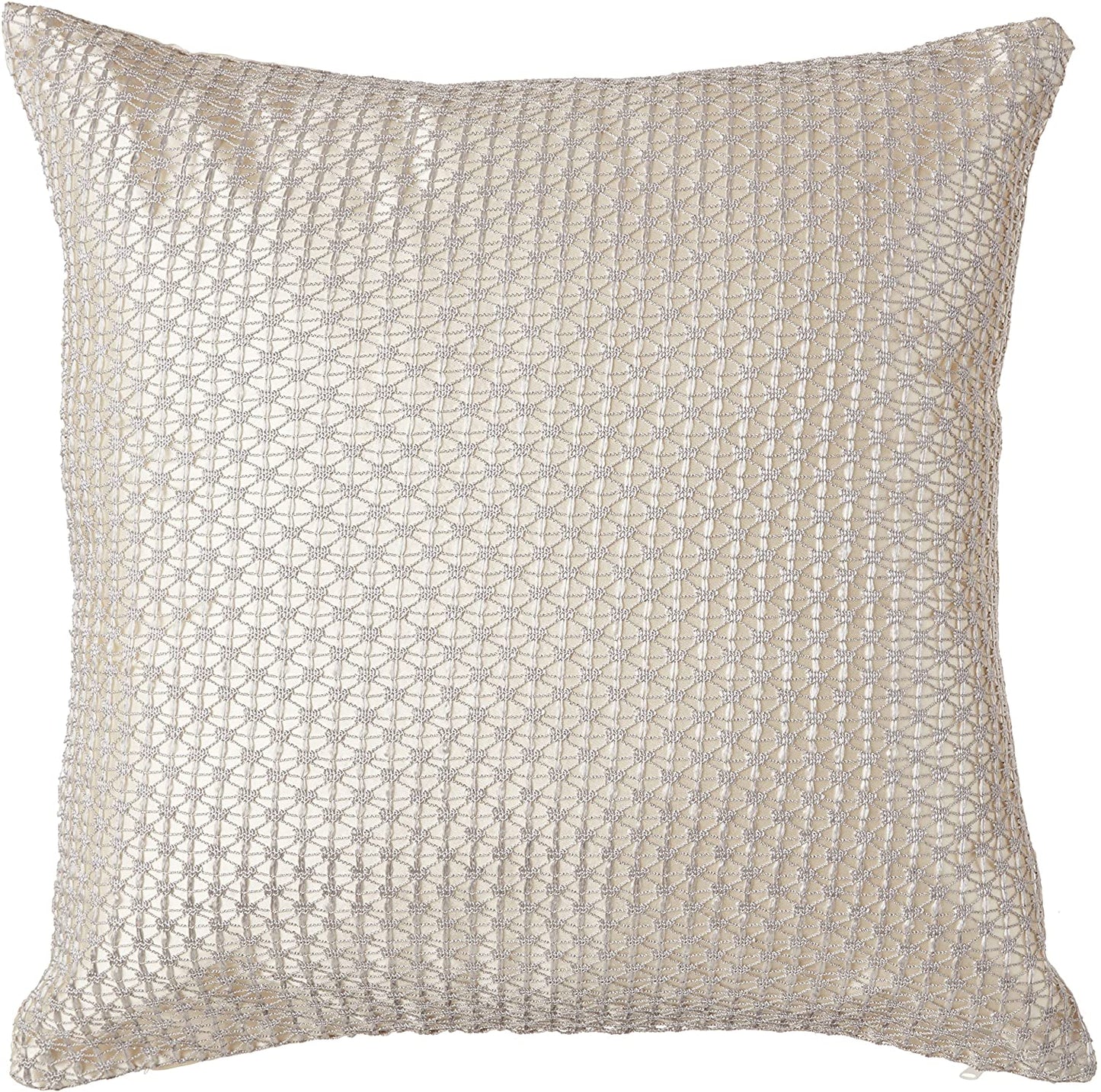 Marvelous Geometric Lace Pattern Decorative Accent Throw Pillow