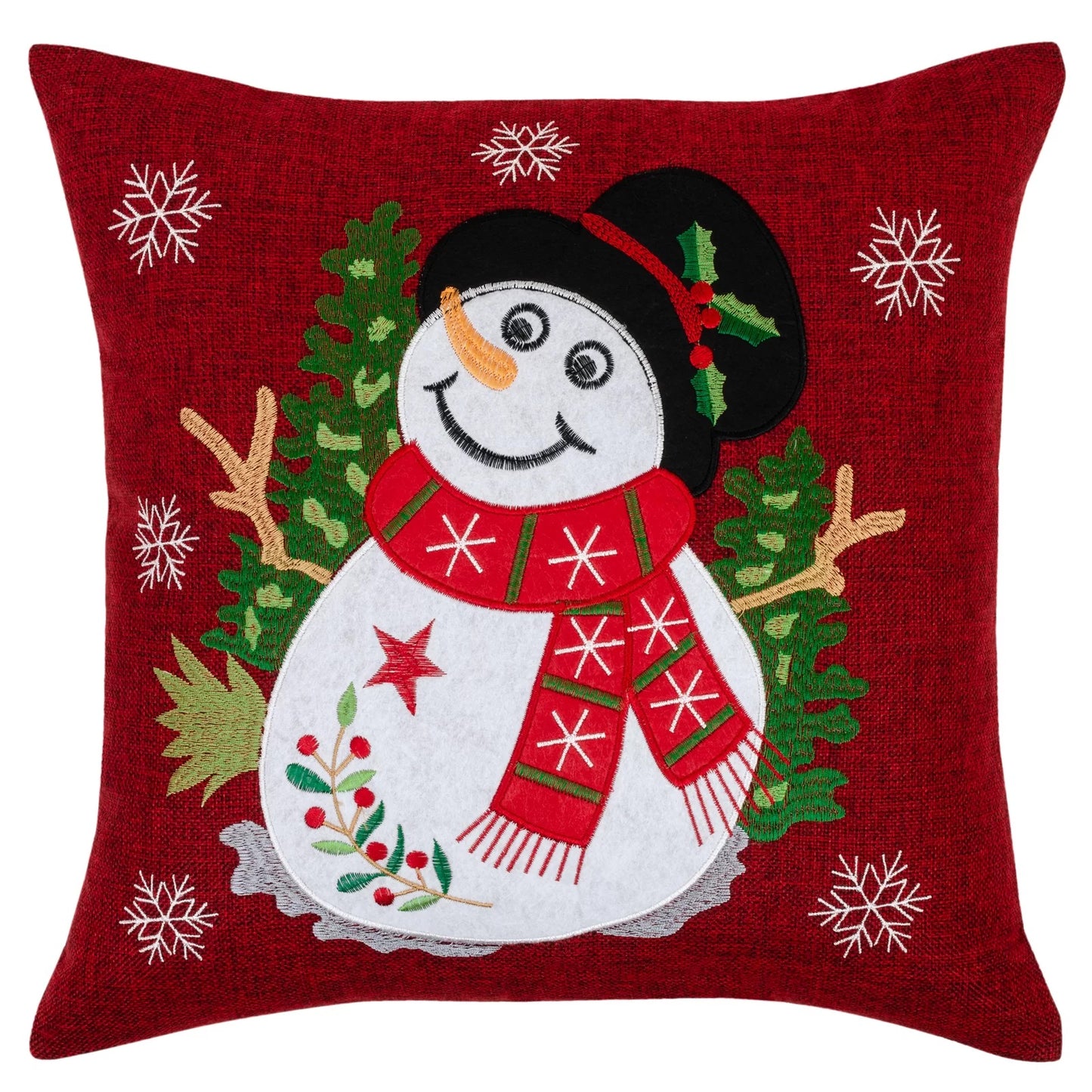 Seasonal Cardinal Decorative Accent Throw Pillow