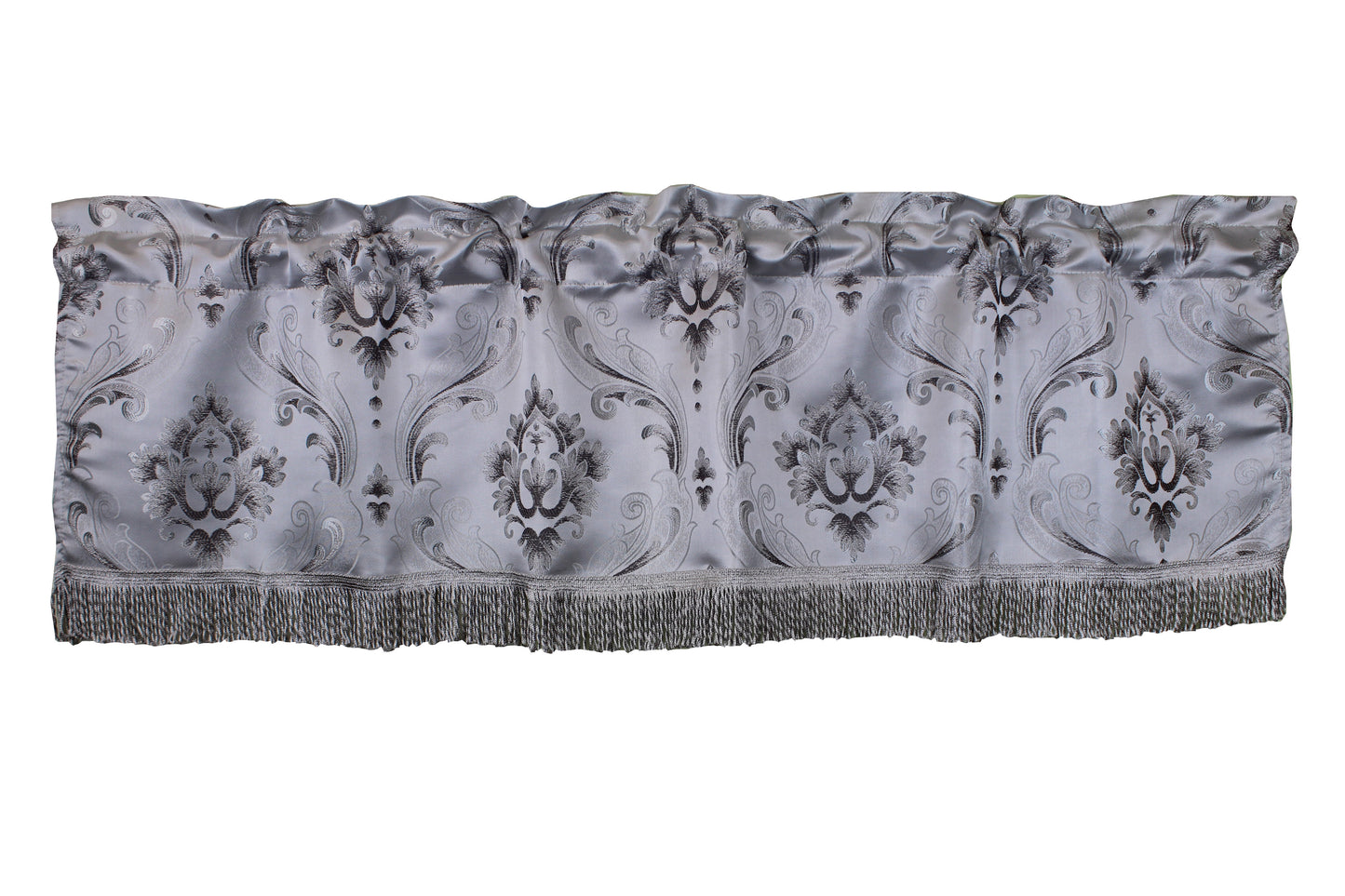 Luxurious Boutique Vintage Decorative Window Treatment Rod Pocket Curtain Straight Valance