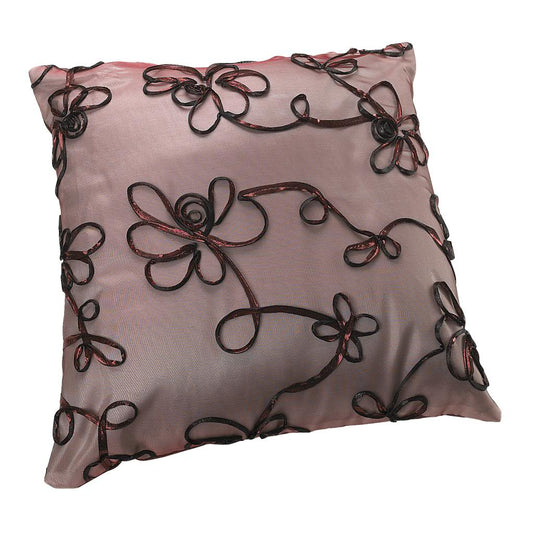 Venetian Vintage Embroidered Floral Decorative Throw Pillow Covers
