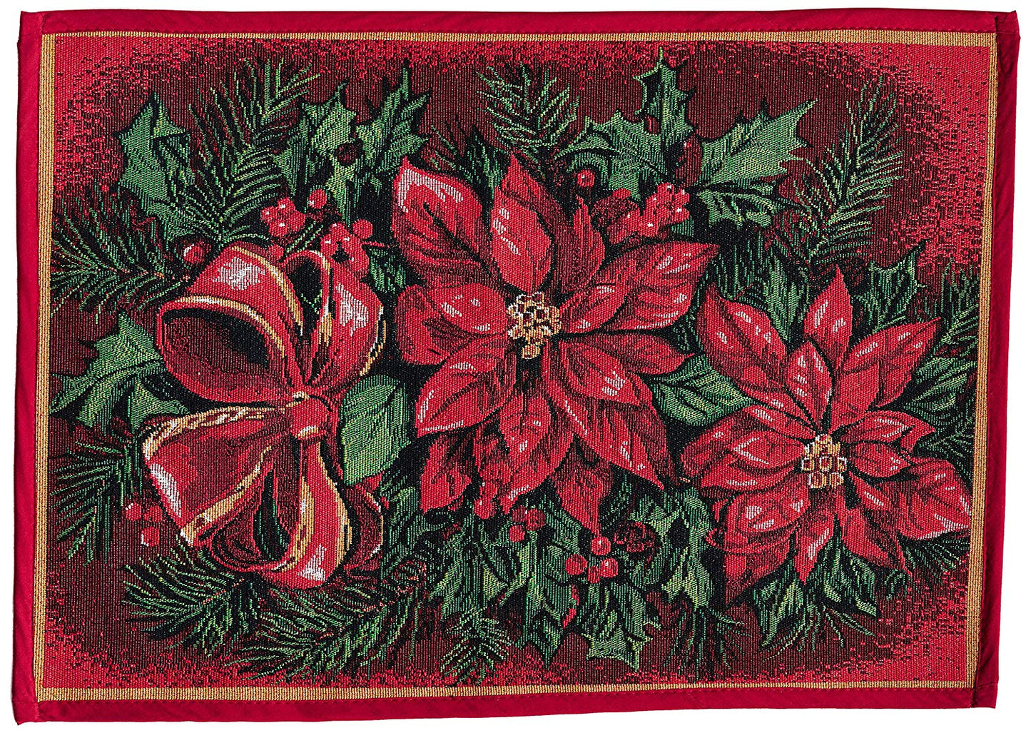 Seasonal Tapestry Xmas Decorative Area Rug, Doormat