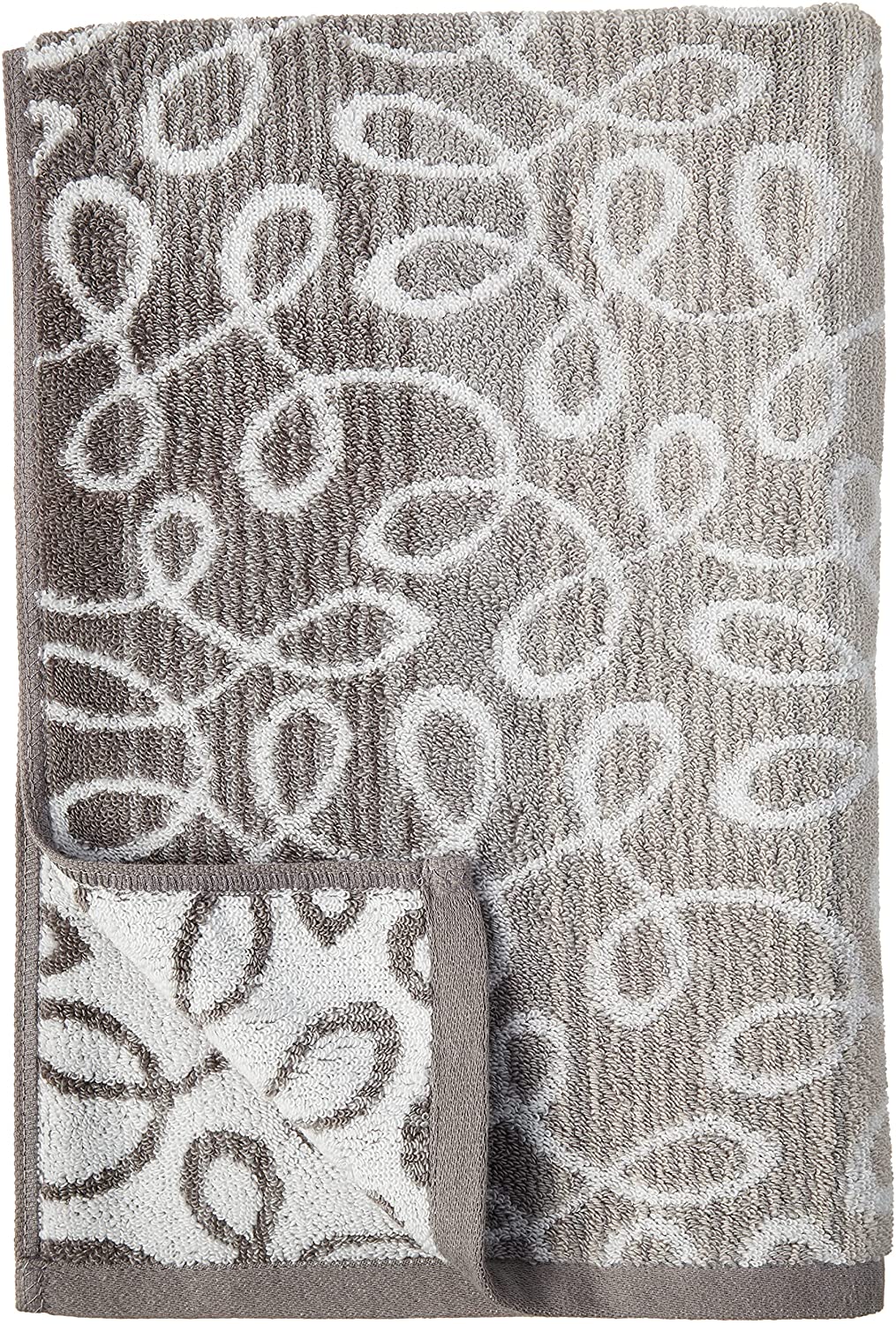 Scroll Gray, Hand Towels - Set of 2