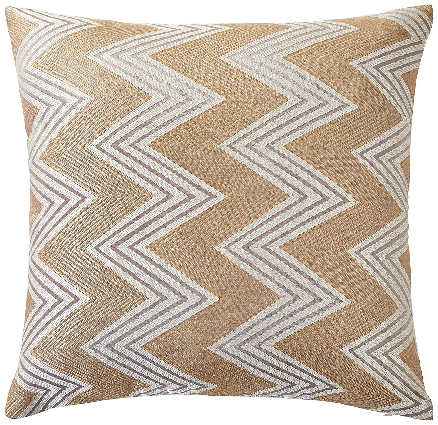 Indiana Chenille Chevron Design Decorative Throw Pillow Covers