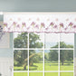Riviera Floral Lace Pattern Decorative Window Treatment Rod Pocket Curtain Straight Valance