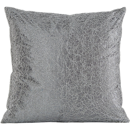 Ornate Mesh Lace Pattern Decorative Accent Throw Pillow Cover