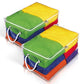 Clear Organization Vinyl Storage Sweater Chest, Space Saver Storage Bags, Set of 2 Medium Chests