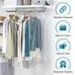 Clear Organization Vinyl Storage Closet Storage Solution Hanging Frameless Suit Garment Bag