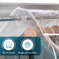 Clear Organization Vinyl Storage Closet Storage Solution Hanging Frameless Jumbo Dress Garment Bag