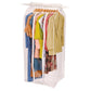 Clear Organization Vinyl Storage Closet Storage Solution Hanging Frameless Jumbo Dress Garment Bag