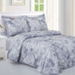 French Magnolia Paradise Garden Pattern Bedding Duvet Cover Set