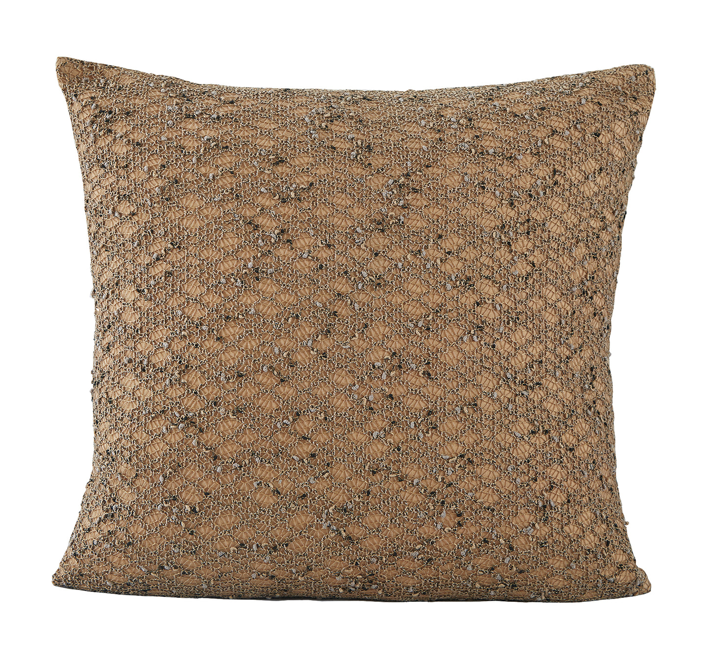 Cuddly Plush Boucle Pattern Decorative Accent Throw Pillow Cover