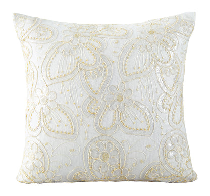 Bally Elegant Butterfly Floral Pattern, Decorative Throw Pillow Cover