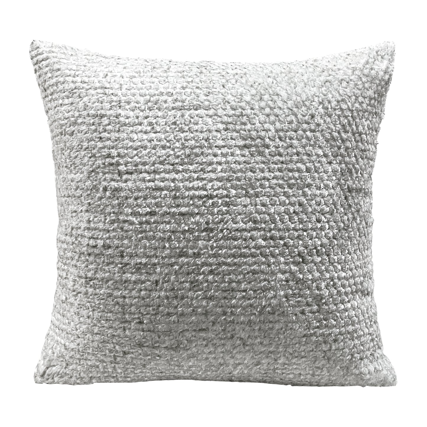 Violet Linen Botany Faux Fur Patern Decorative Accent Throw Pillow Cover