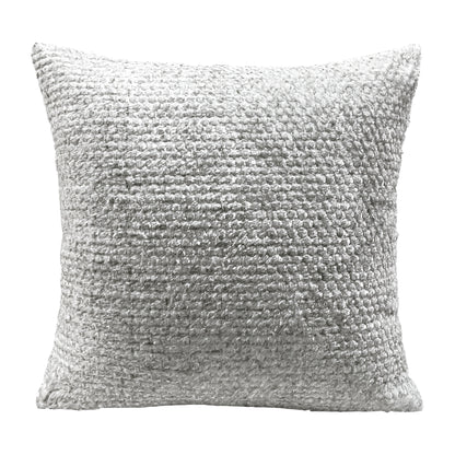 Violet Linen Botany Faux Fur Patern Decorative Accent Throw Pillow Cover