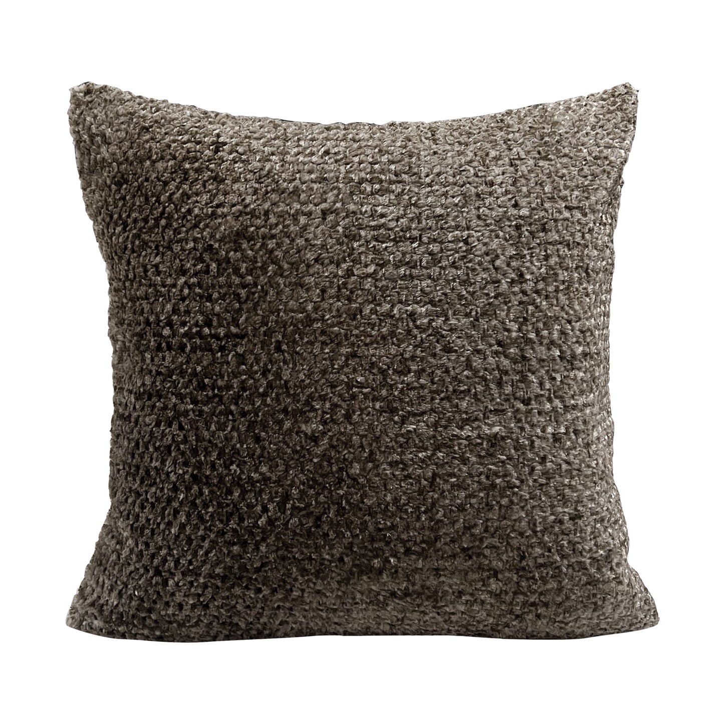 Violet Linen Dublin Faux Fur Pattern Decorative Accent Throw Pillow
