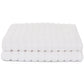 Violet Linen Ribbonette Ribbed Wavy Striped Pattern Bath Towel Sheets Set of Two
