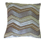 Indiana Chenille Zig Zag Chevron Pattern Decorative Accent Throw Pillow