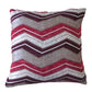 Indiana Chenille Zig Zag Chevron Pattern Decorative Accent Throw Pillow Cover