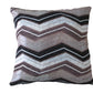 Indiana Chenille Zig Zag Chevron Pattern Decorative Accent Throw Pillow Cover