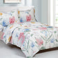 Violet Linen French Pink Hydrangea Floral Pattern Bedding Duvet Cover Set