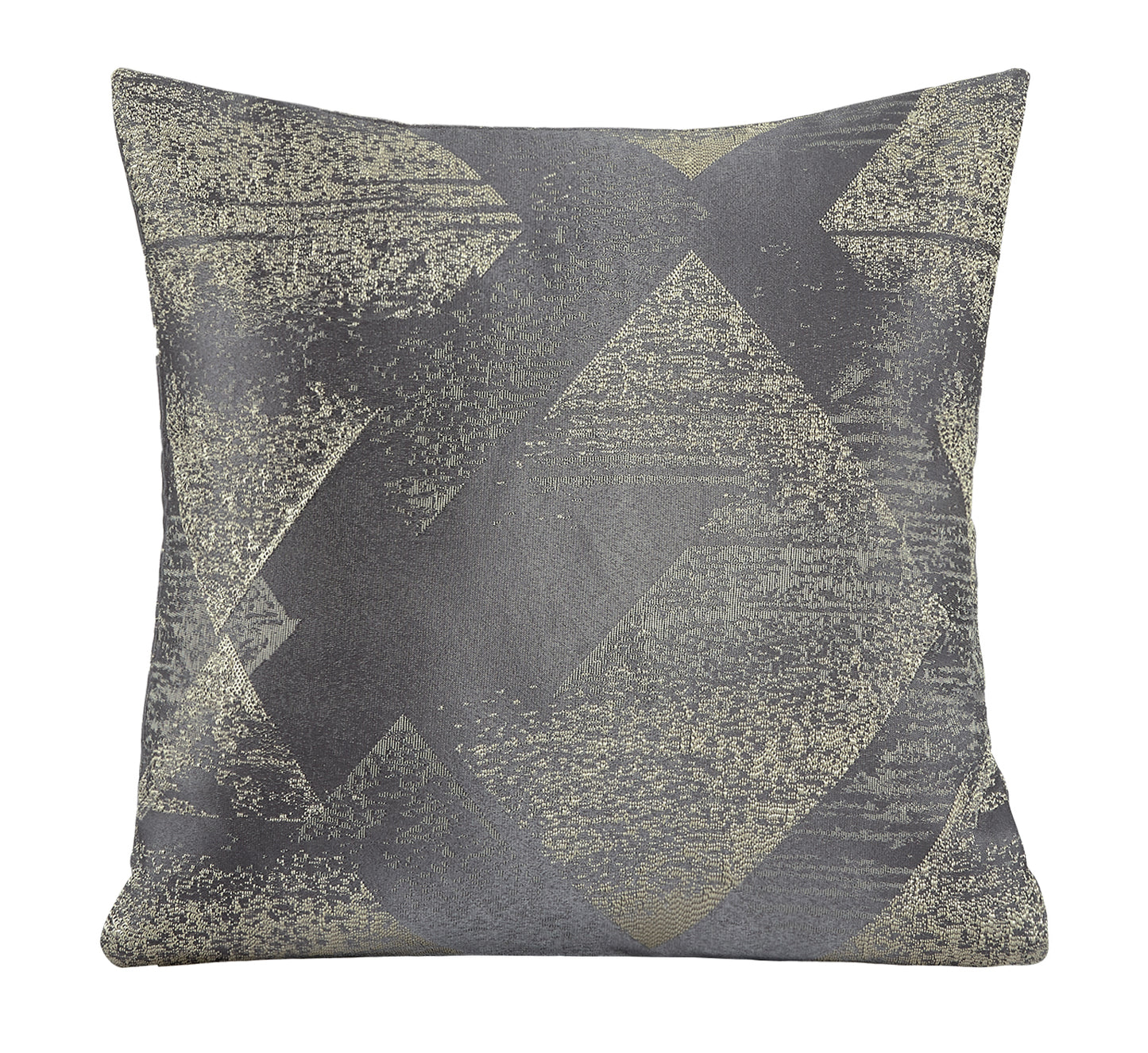 Violet Linen Pacifica Geometric Pattern Decorative Accent Throw Pillow Cover