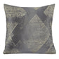 Violet Linen Pacifica Geometric Pattern Decorative Accent Throw Pillow