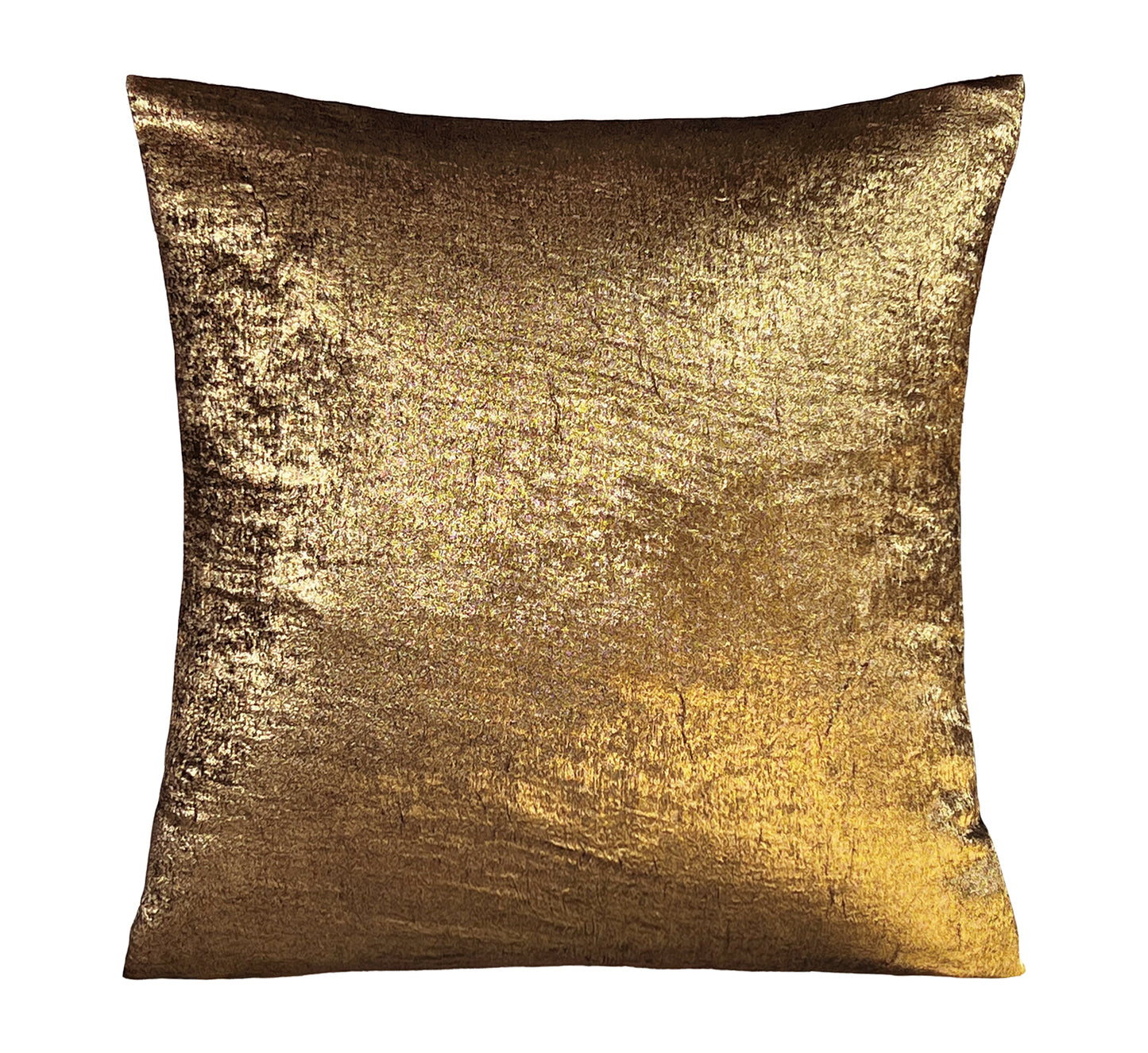 Violet Linen Silky Solid Crushed Pattern Decorative Accent Throw Pillow