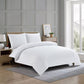 Violet Linen Percale Solid Pattern Bedding Duvet Cover Set