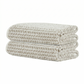 Violet Linen Versailles Herringbone Chevron Leaf Pattern Hand Towels Set of Two