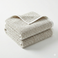 Violet Linen Versailles Herringbone Chevron Leaf Pattern Hand Towels Set of Two
