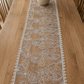 Sapphire Elegant Butterfly Pattern Decorative Table Runner