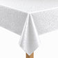 Violet Linen Signature Floral Patern Tablecloths
