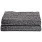 Violet Linen Diagonal Diamond Speckled Plush Pattern Bath Towels Set of Two
