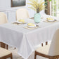 European Sensation Solid Pattern Tablecloths