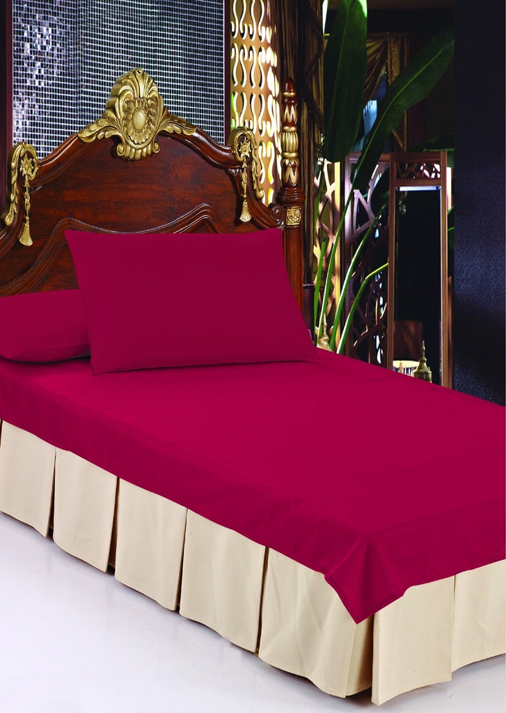 Violet Linen Box Pleated BedSkirt Pattern, Luxury Ultra Soft Polyester, Sand, Twin 39-inch, , Bedding Bed Skirt for One Bed