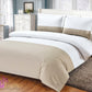 French Hotel Border Pattern Bedding Duvet Cover Set