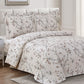 French Botanical Olive Branch Pattern Bedding Duvet Cover Set