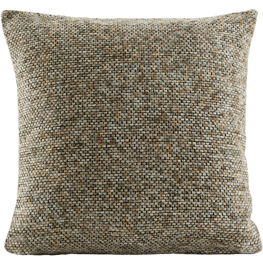 Chenille Classic Basketweave Pattern Decorative Accent Throw Pillow Cover