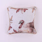 Happy Thanksgiving - Fall Harvest Tapestry Pattern Decorative Accent Throw Pillow