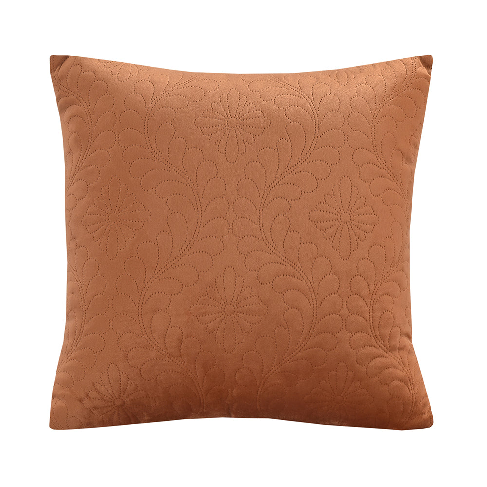 Mosaic Quilted Damask Pattern Decorative Accent Throw Pillow Cover