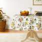 European Floral Botanical Berries Fruits Strawberry Pattern Tablecloths