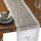 Beads Bows Lace Pattern Decorative Table Runner