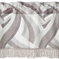 Chenille Abstract Pattern Decorative Window Treatment Rod Pocket Curtain Straight Valance