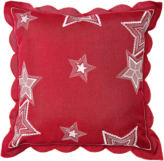 Seasonal Xmas Christmas Holiday Essenial Pattern Decorative Accent Throw Pillow