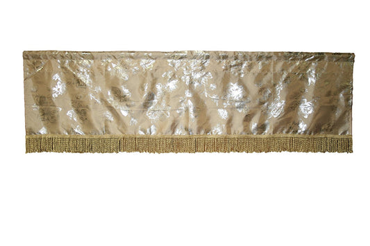 Silky Heritage Decorative Window Treatment Rod Pocket Curtain Straight Valance