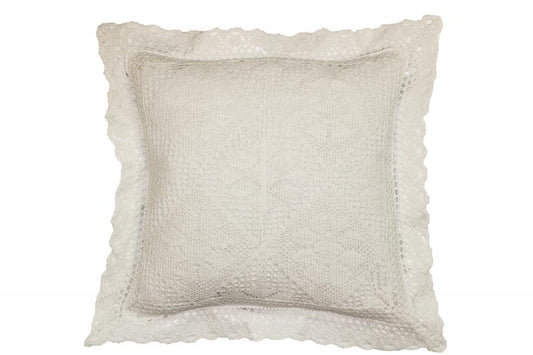 Stars Corchet Vintage Decorative Throw Pillow Covers